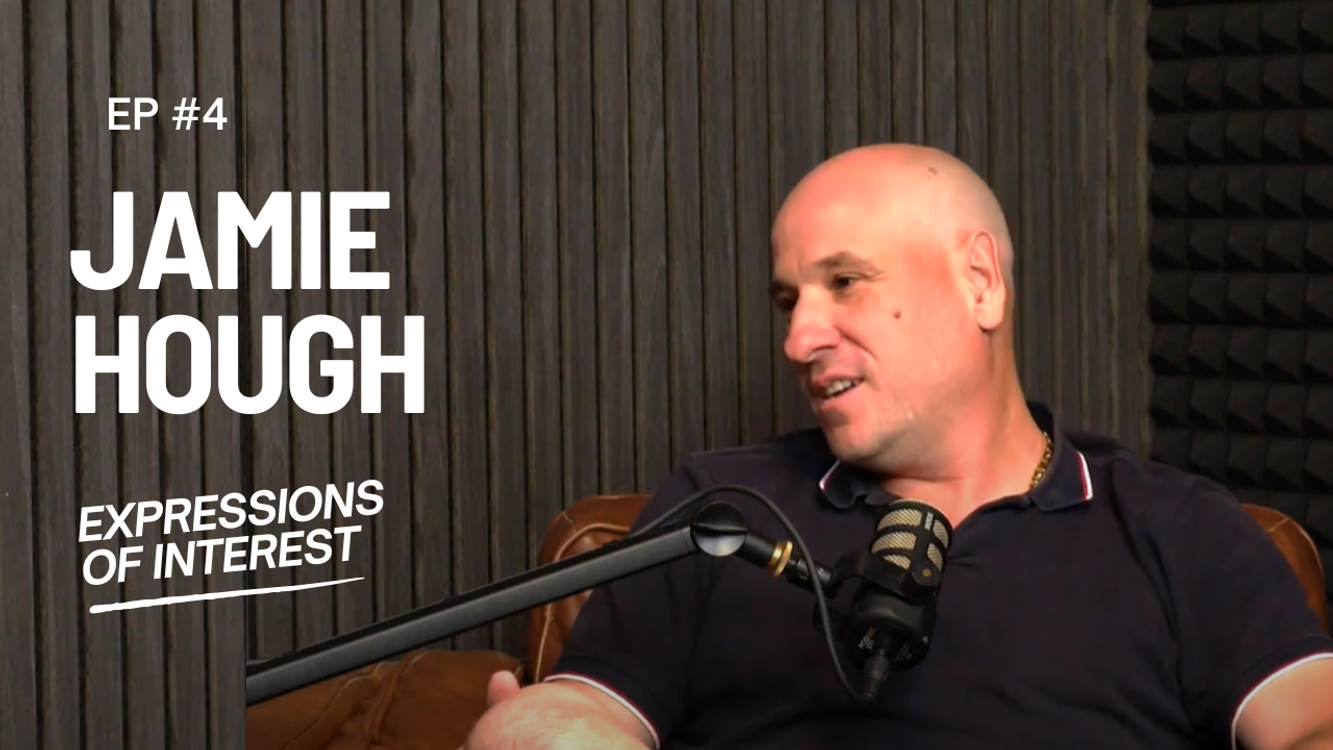 cover art for Episode #4 - Jamie Hough // The wild world of debt collection, how to ask for money & the true cost of a bad hire