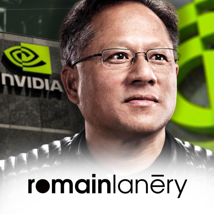 cover art for L'incroyable histoire du fondateur de Nvidia : Jensen Huang