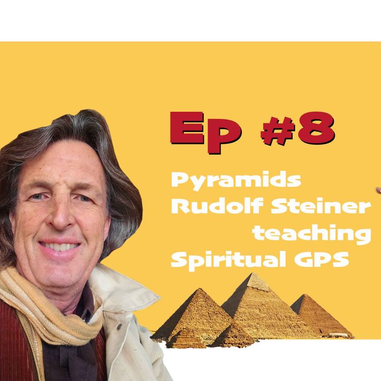 cover art for Ep 8 promo of Conscious Talks with Jesse Stewart, talking anthropology, spirituality, and Egypt!