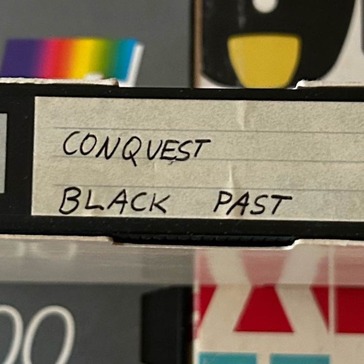 cover art for 56. Black Past, directed by Olaf Ittenbach. Solo episode in English, Fritenkernes Filmkvarter, splatter movies, cult movies, gore, horror movies, underground movies