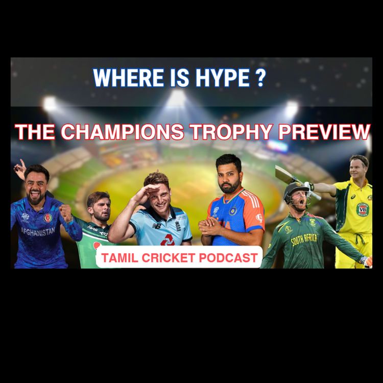 cover art for Short , Bitter and Honest Champions Trophy Preview 2025