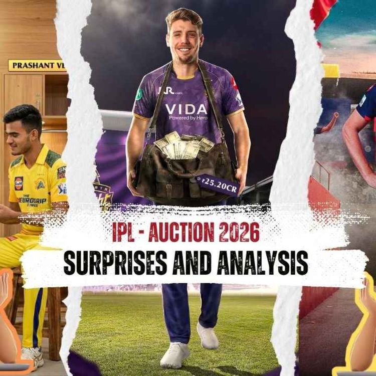 cover art for EP - 93 | IPL - Auction 2026 Surprises and Analysis