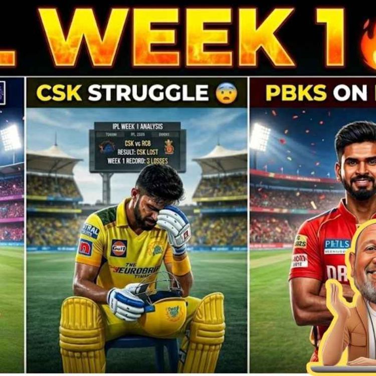 cover art for EP - 106 | IPL Week 1 Review – Chaos, 200s & Early Trends 👀🔥 | Tamil Cricket Podcast