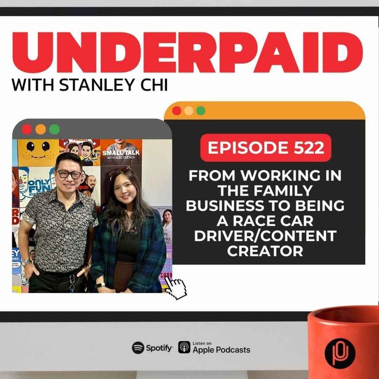 cover art for Episode 522: From working in the family business to being a race car driver/content creator