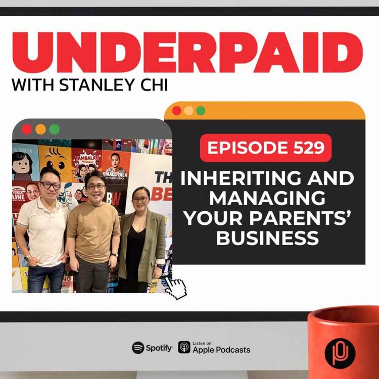 cover art for Episode 529: Inheriting and managing your parents’ business