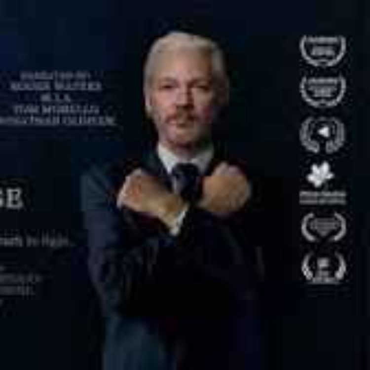 cover art for The Trust Fall: Julian Assange - With Kym Staton