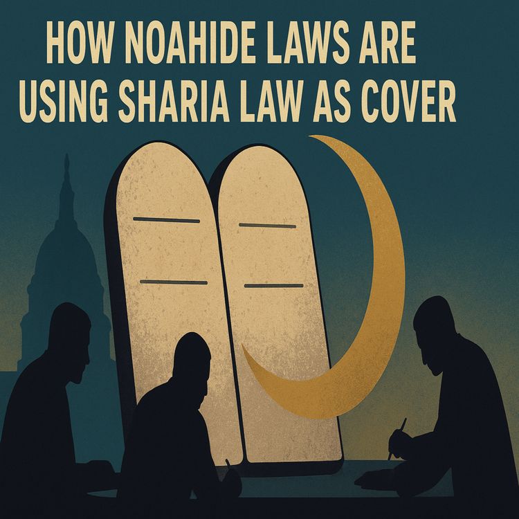 cover art for How Noahide Laws Are Using Sharia Law As Cover