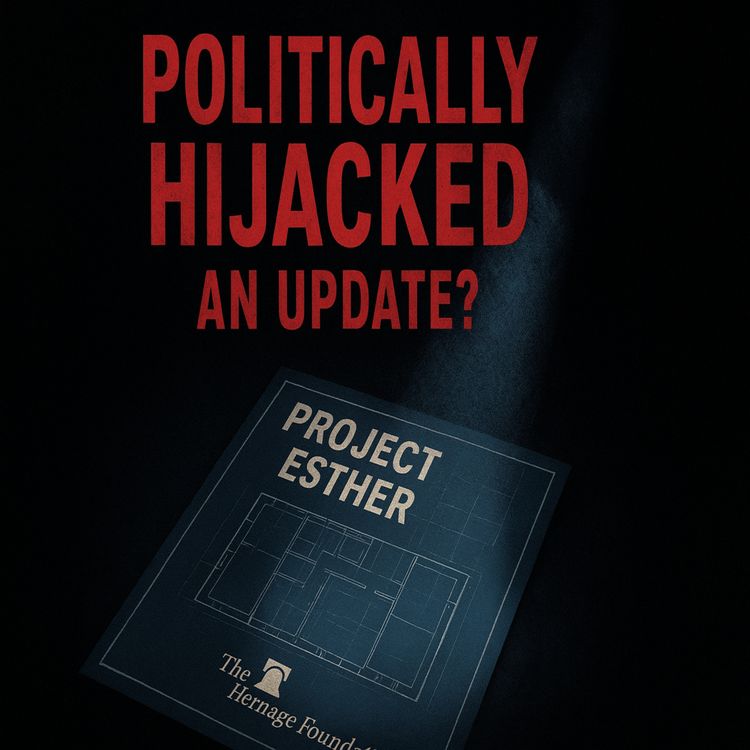 cover art for Project Esther: Politically Hijacked - An Update?