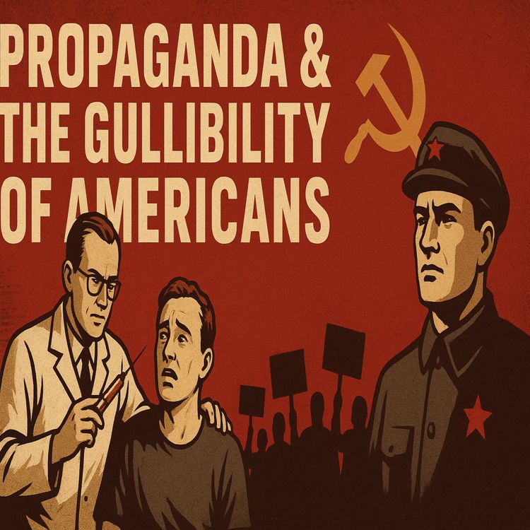cover art for It's Time For A Serious Discussion About Propaganda & The Gullibility Of Americans