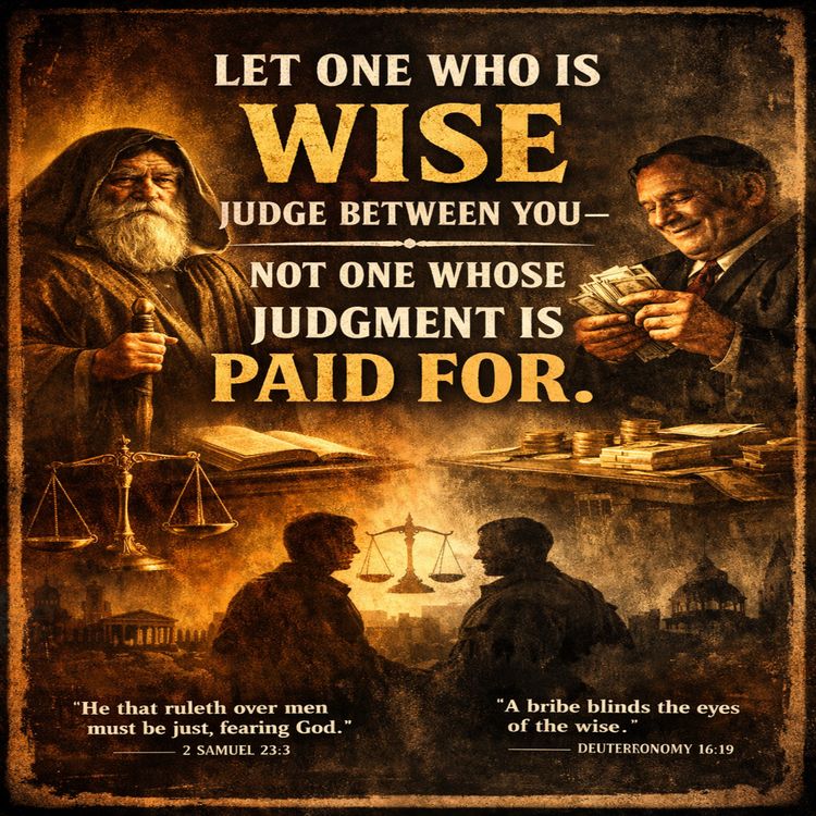 cover art for Let One Who Is Wise Judge...