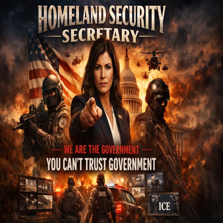 cover art for Homeland Security Secretary: We Are The Government - You Can't Trust Government