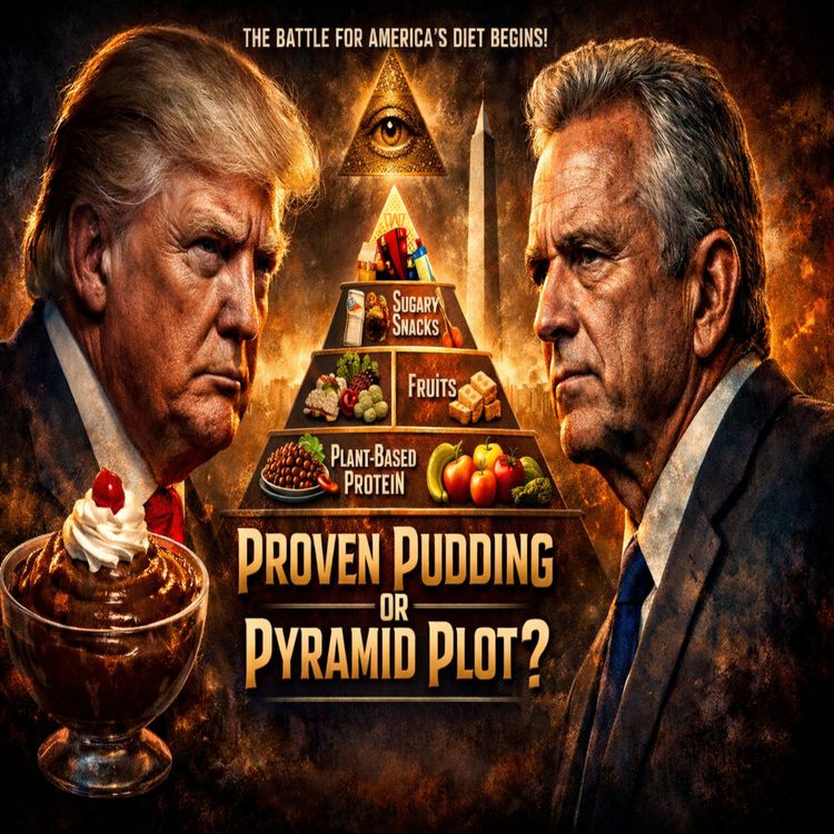 cover art for Proven Pudding Or Pyramid Plot?