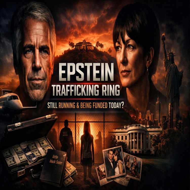 cover art for Epstein Trafficking Ring Still Running & Being Funded Today?