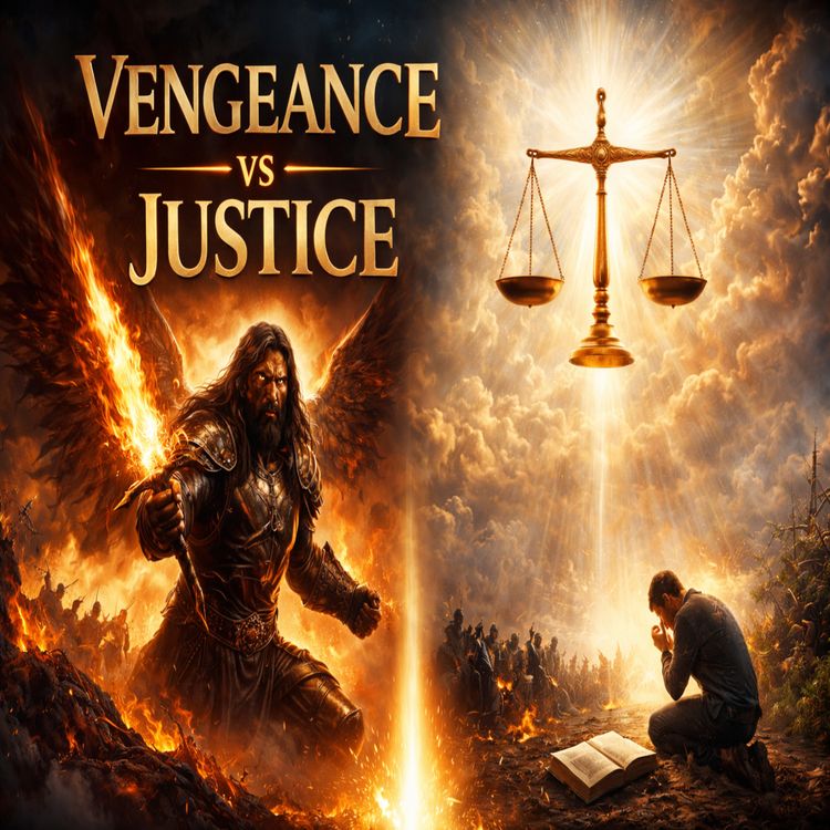 cover art for Vengeance vs. Justice
