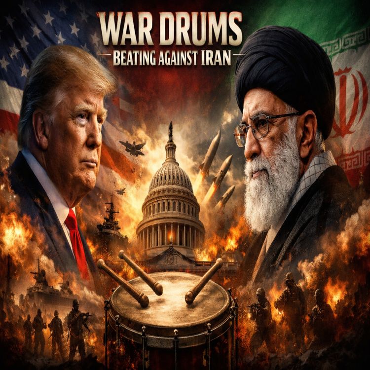 cover art for War Drums Beating Against Iran - Why? And Where Is Constitutional Authority?