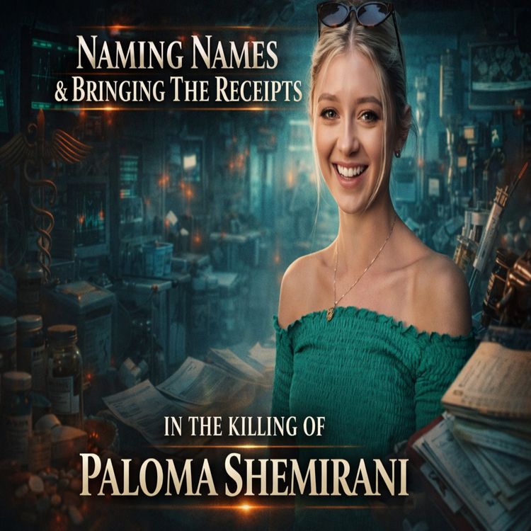 cover art for Naming Names & Bringing The Receipts In The Killing Of Paloma Shemirani