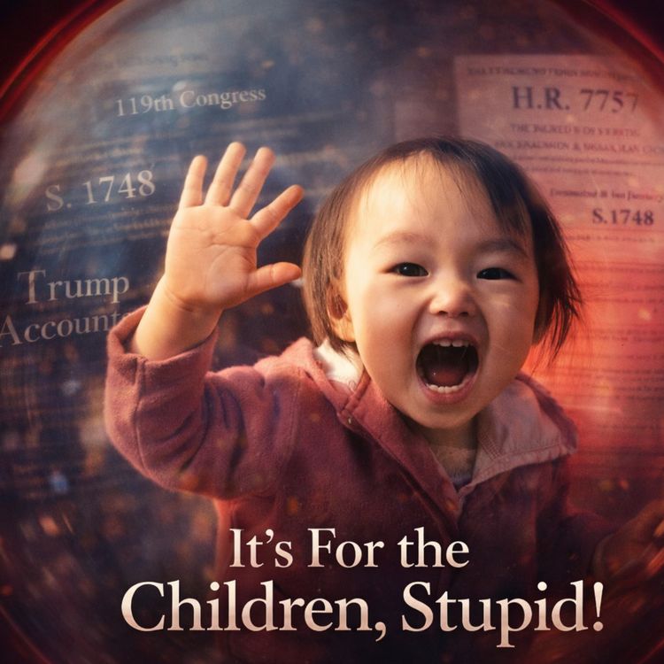 cover art for It's For The Children, Stupid!