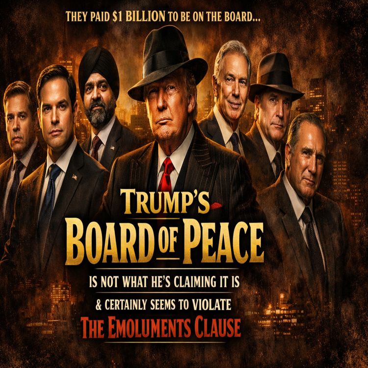 cover art for Trump's Board Of Peace Is Not What He's Claiming It Is & Certainly Seems To Violate The Emoluments Clause
