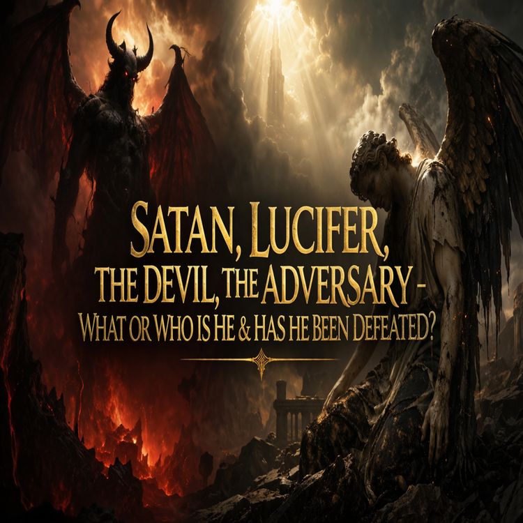 cover art for Satan, Lucifer, The Devil, The Adversary - What Or Who Is He & Has He Been Defeated?