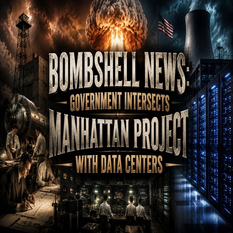 cover art for Bombshell News: Government Intersects Manhattan Project With Data Centers
