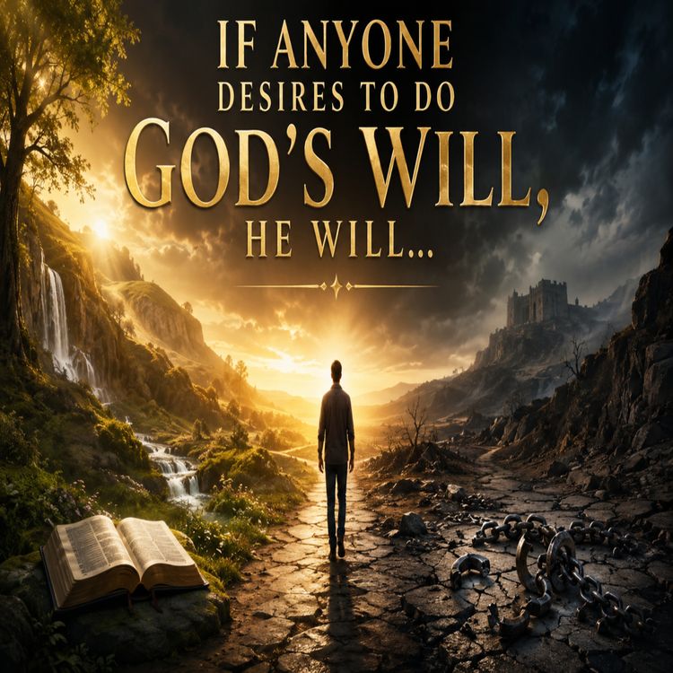 cover art for If Anyone Desires To Do God's Will, He Will...