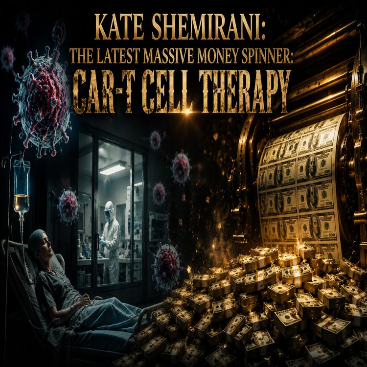 cover art for Kate Shemirani: The Latest Massive Money Spinner - CAR-T Cell Therapy