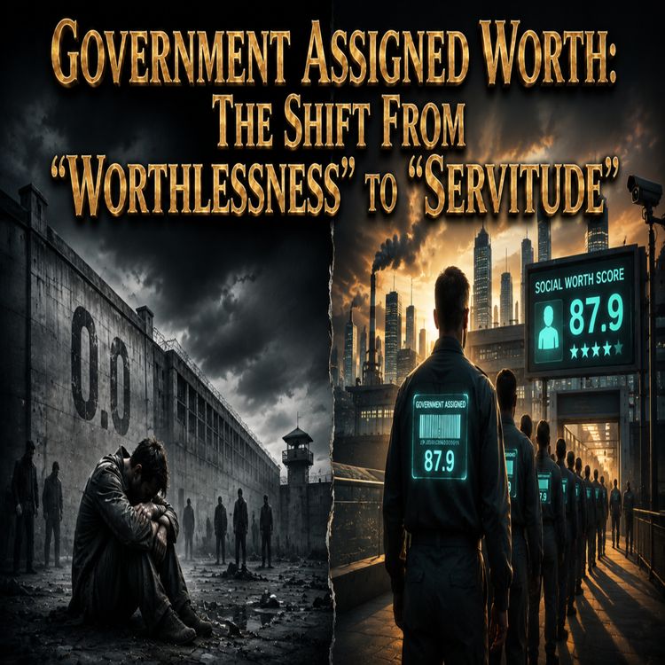 cover art for Government Assigned Worth: The Shift From 'Worthlessness' To 'Servitude'