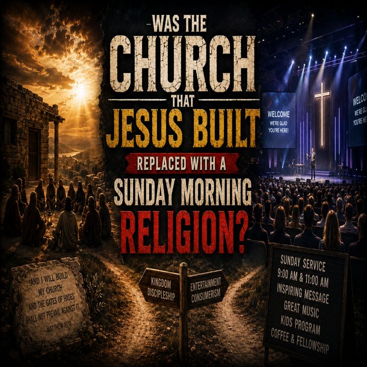 cover art for Was The Church That Jesus Built Replaced With A Sunday Morning Religion?