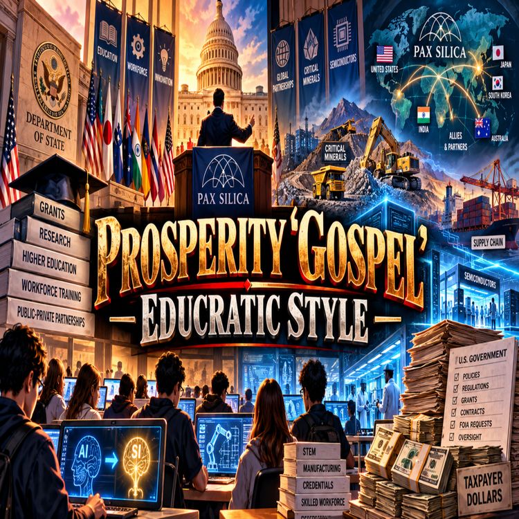 cover art for Prosperity 'Gospel' - Educratic Style