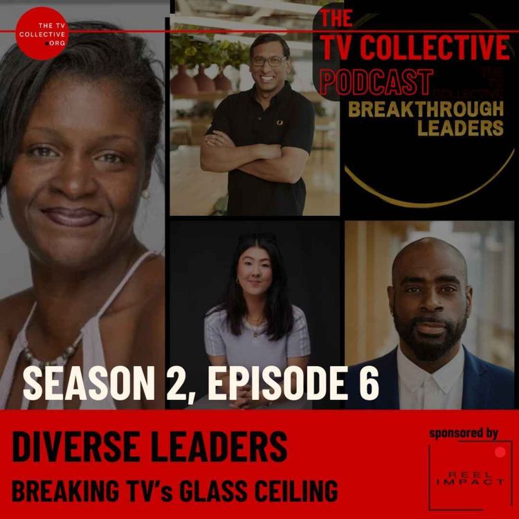 cover art for Diverse Leaders: Breaking TV's Glass Ceiling