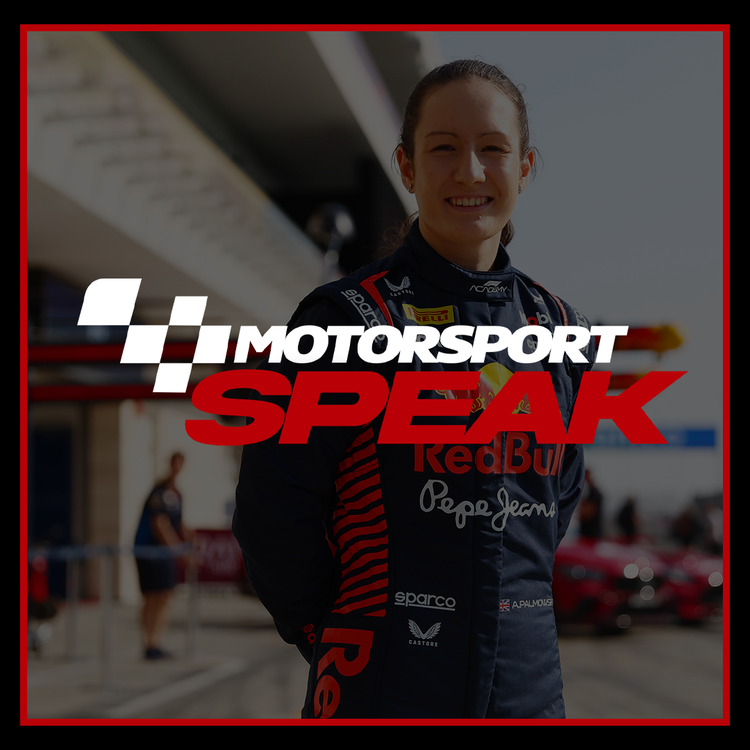 cover art for Motorsport Speak: Red Bull special guest Alisha Palmowski