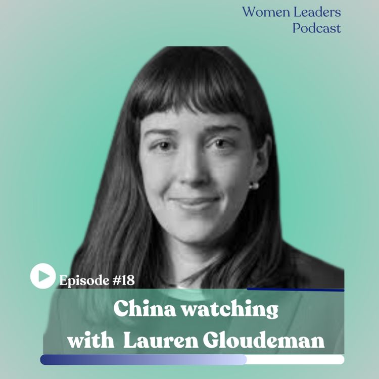 cover art for China watching with Lauren Gloudeman