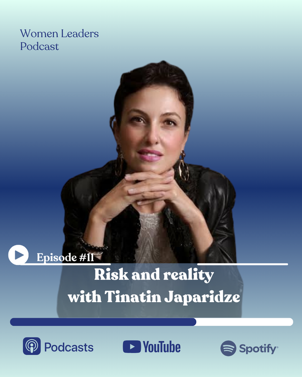 cover art for Risk and reality with Tinatin Japaridze