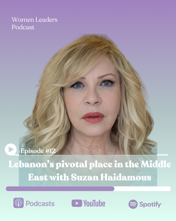 cover art for Lebanon’s pivotal place in the Middle East with Suzan Haidamous