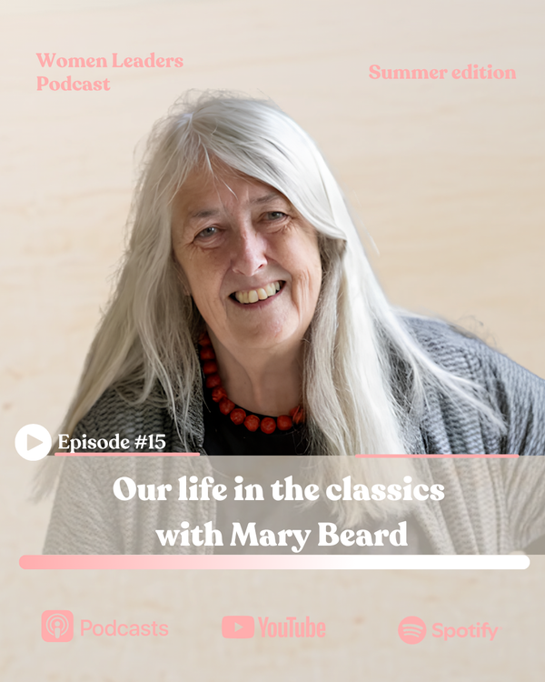 cover art for Our life in the classics with Mary Beard