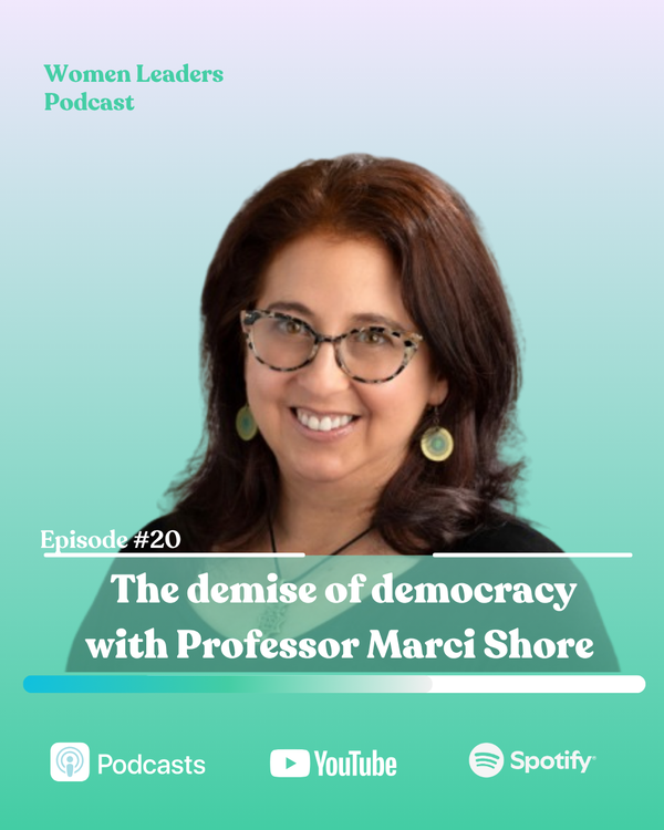 cover art for The demise of democracy with Marci Shore