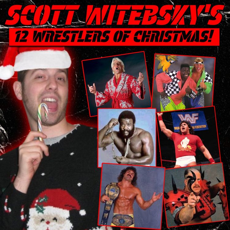 cover art for Scott Witebsky's 12 Wrestlers of Christmas! 