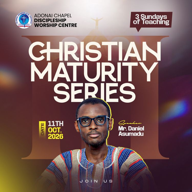 cover art for Christian Maturity Series | Part 3