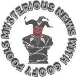cover art for mysterious news with goofy fools