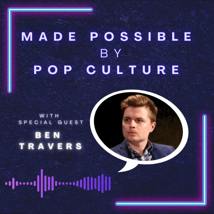 cover art for FRIENDS' Chandler Bing, Bob's Burgers, and Ben Travers