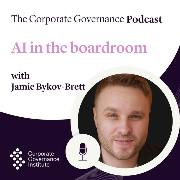 cover art for AI in the boardroom
