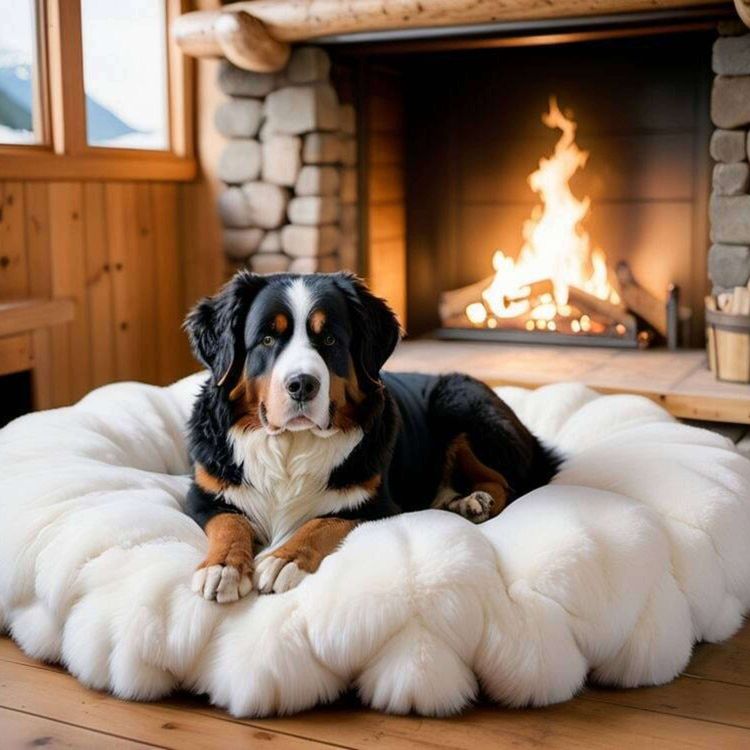 cover art for Supporting Giants: The Importance of Orthopedic Beds for Large Dogs' Joint Health