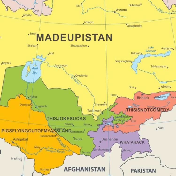 cover art for 6 - Madeupistan feat. Eliza Skinner