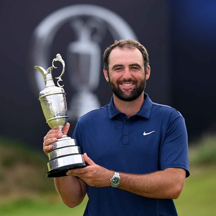 cover art for Episode 55: Champion Golfer of the Year, Scottie Scheffler