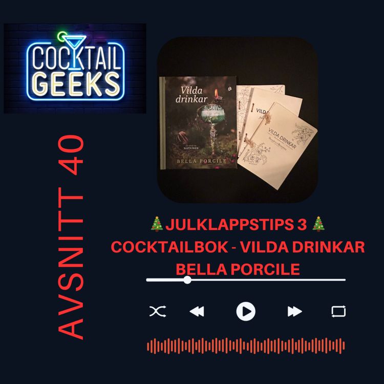 cover art for Julklappstips 3 - Cocktailbok Vilda Drinkar av Bella Porcile