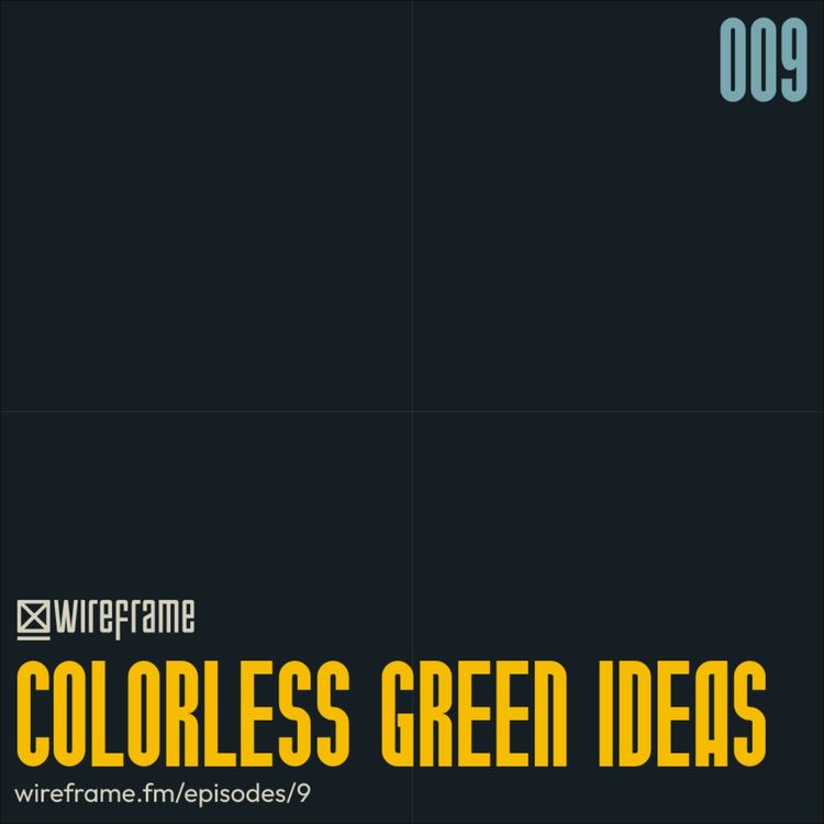 cover art for Colorless Green Ideas