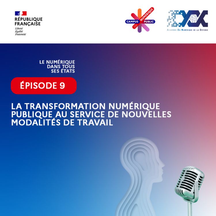 cover art for La transformation numérique publique au service des nouvelles modalités de travail