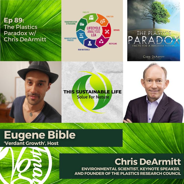 cover art for The Plastics Paradox w/ Chris DeArmitt