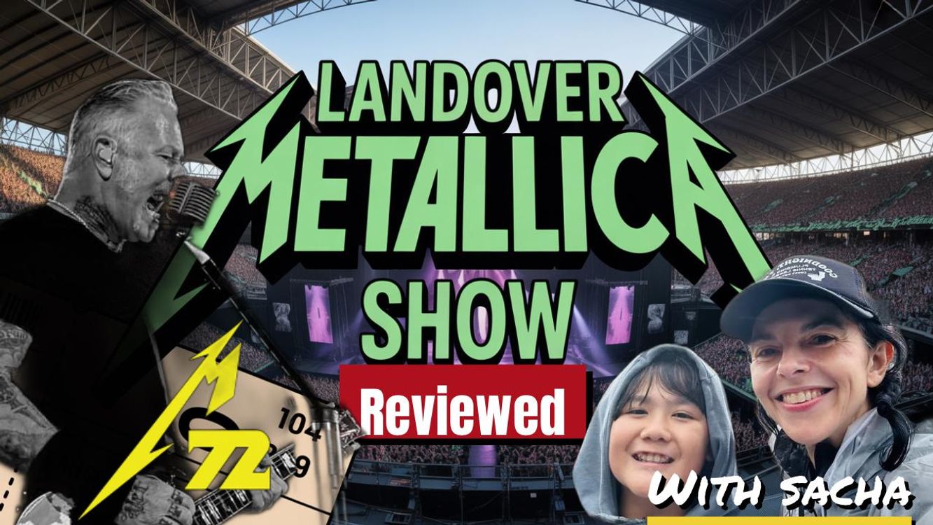 cover art for Metallica M72 - Sacha Mittelman: Landover, MD - Gig Review