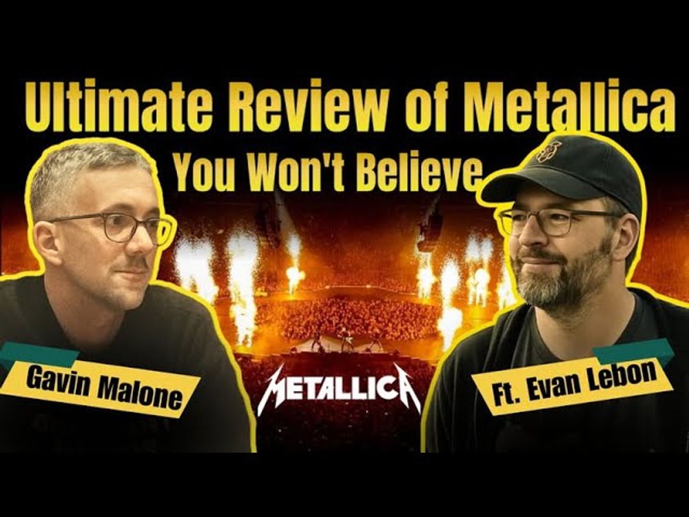 cover art for Bay Area Metallica Fan Evan Lebon Reviews M72 Santa Clara Show | Snake Pit Experience!